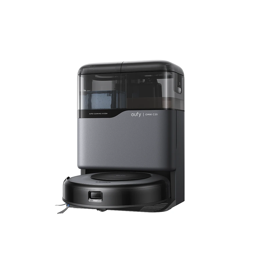 Photo officielle du robot Eufy Omni C20, version française