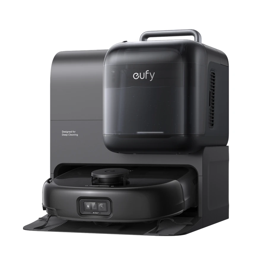 Photo officielle du robot Eufy Omni E28, version française