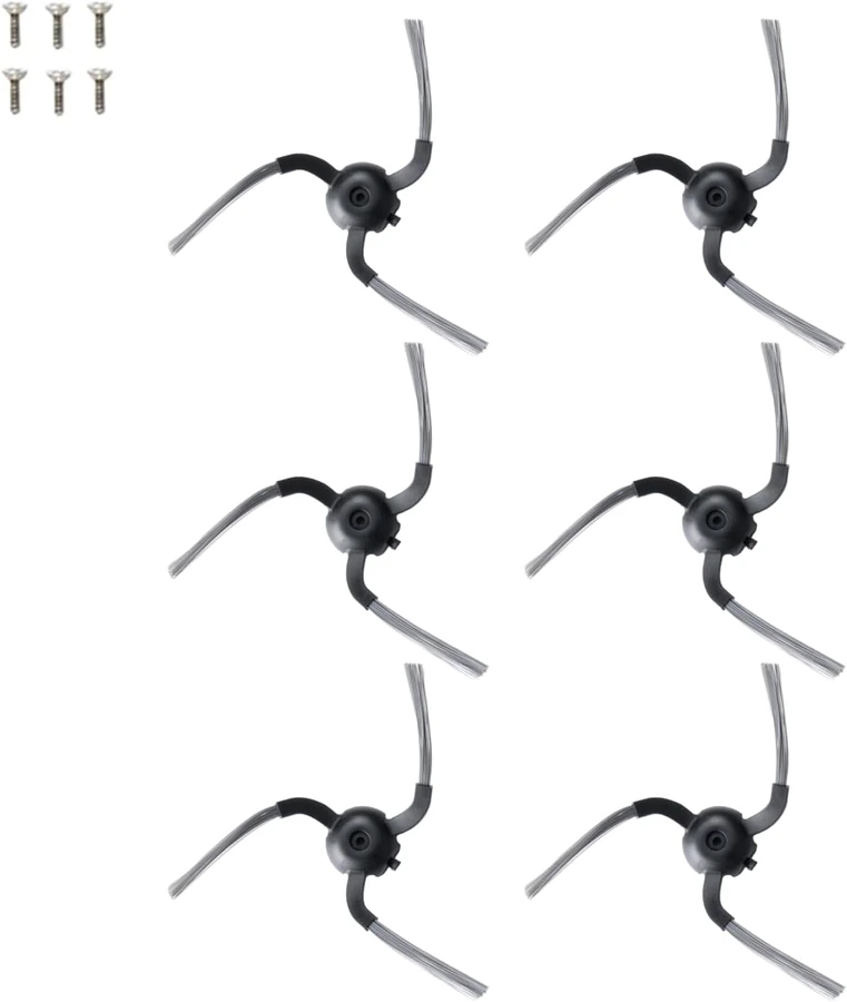 Photo officielle Eufy de Brosses latérales pour C10, lot de 6, référence T291D000