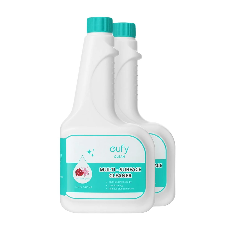 Photo officielle Eufy de Nettoyant RoboVac pour sols durs, 2 bouteilles, référence T29C3121