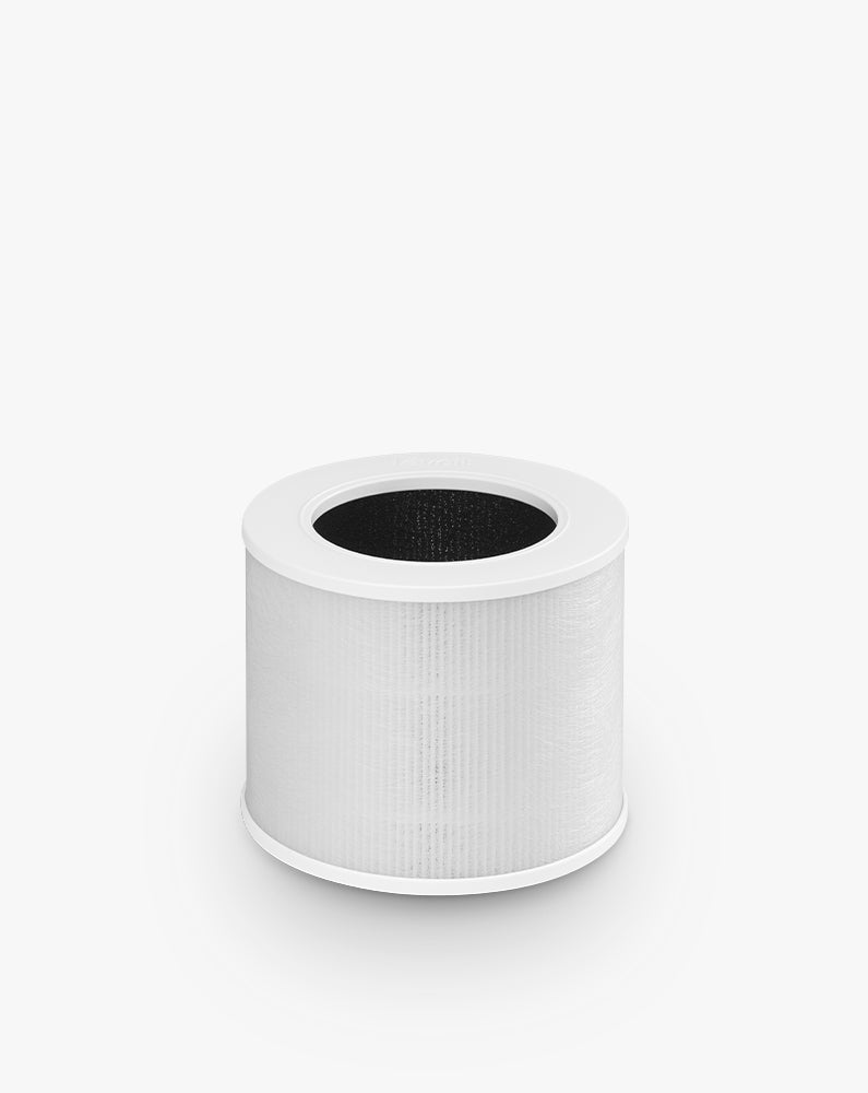 Official Levoit UK product photograph of Core Mini replacement filter for the UK, exact reference HEACAFLVNUK0067