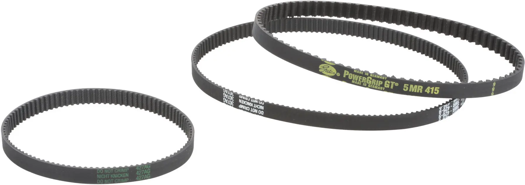 Jeu de 3 courroies pour robot de cuisine Bosch 00169548