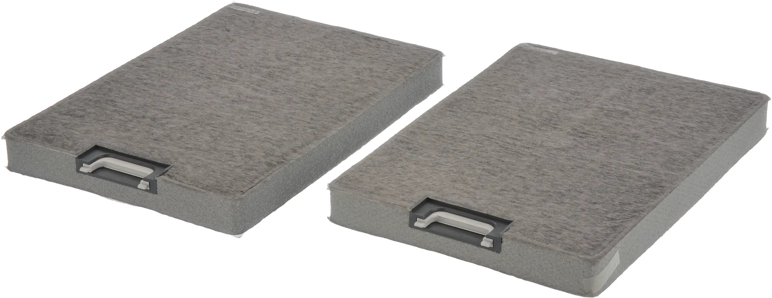 Jeu de 2 filtres à charbon actif pour hottes Bosch 00271068