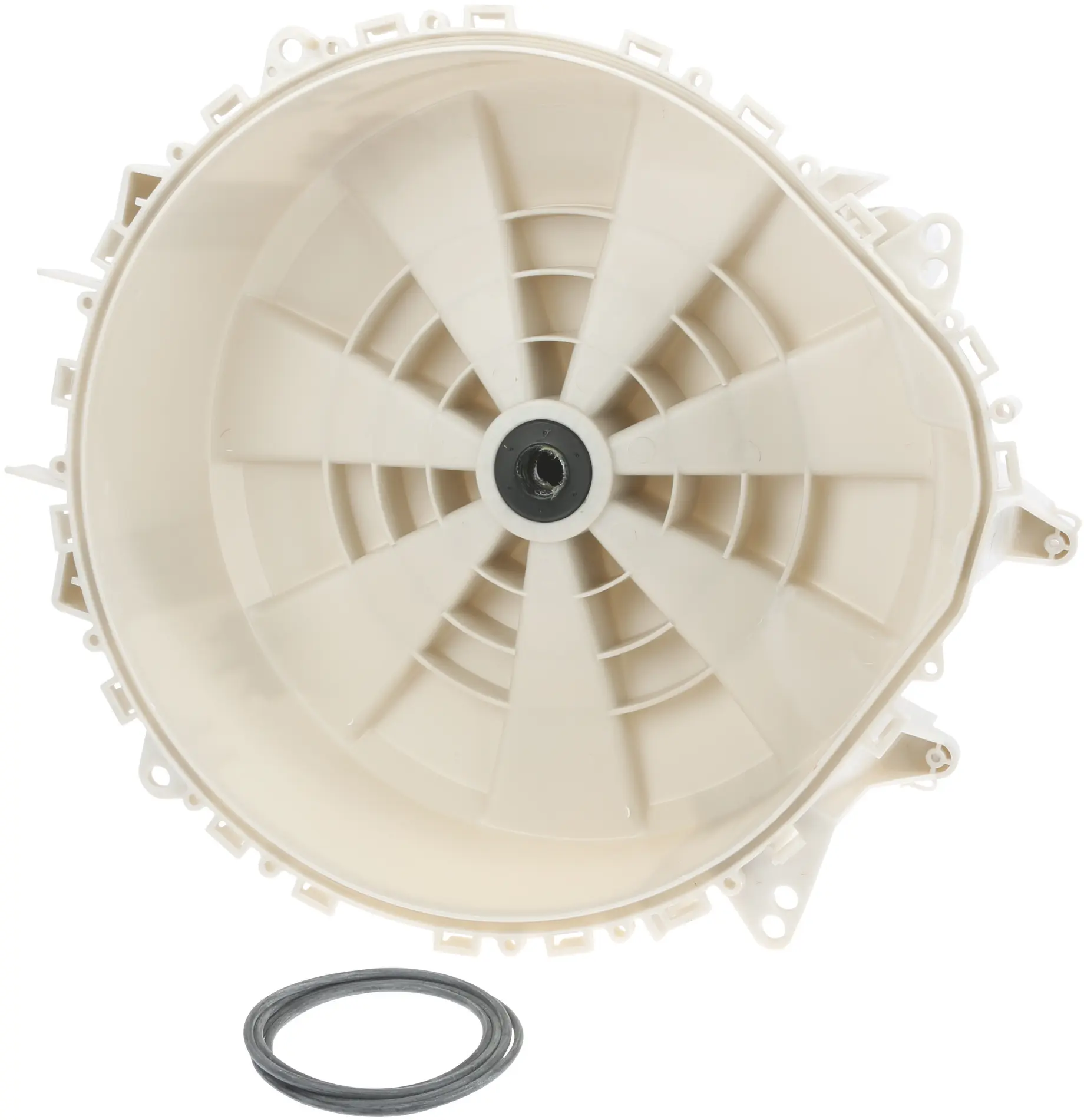 Demi Cuve Arriere + Roulements + Joint Pour Lave Linge Bosch 00475046