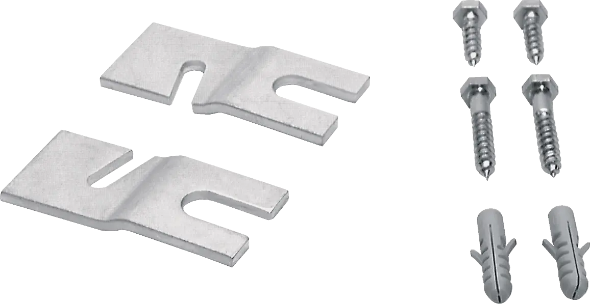 Kit de fixation pour les 2 pieds avant du lave-linge Bosch 00493529