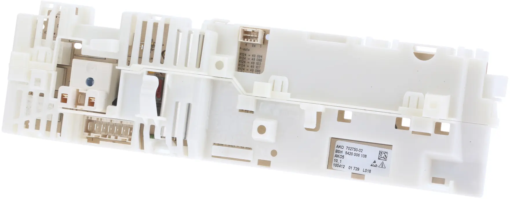 Module De Commande Pour Lave Linge Bosch 00493686