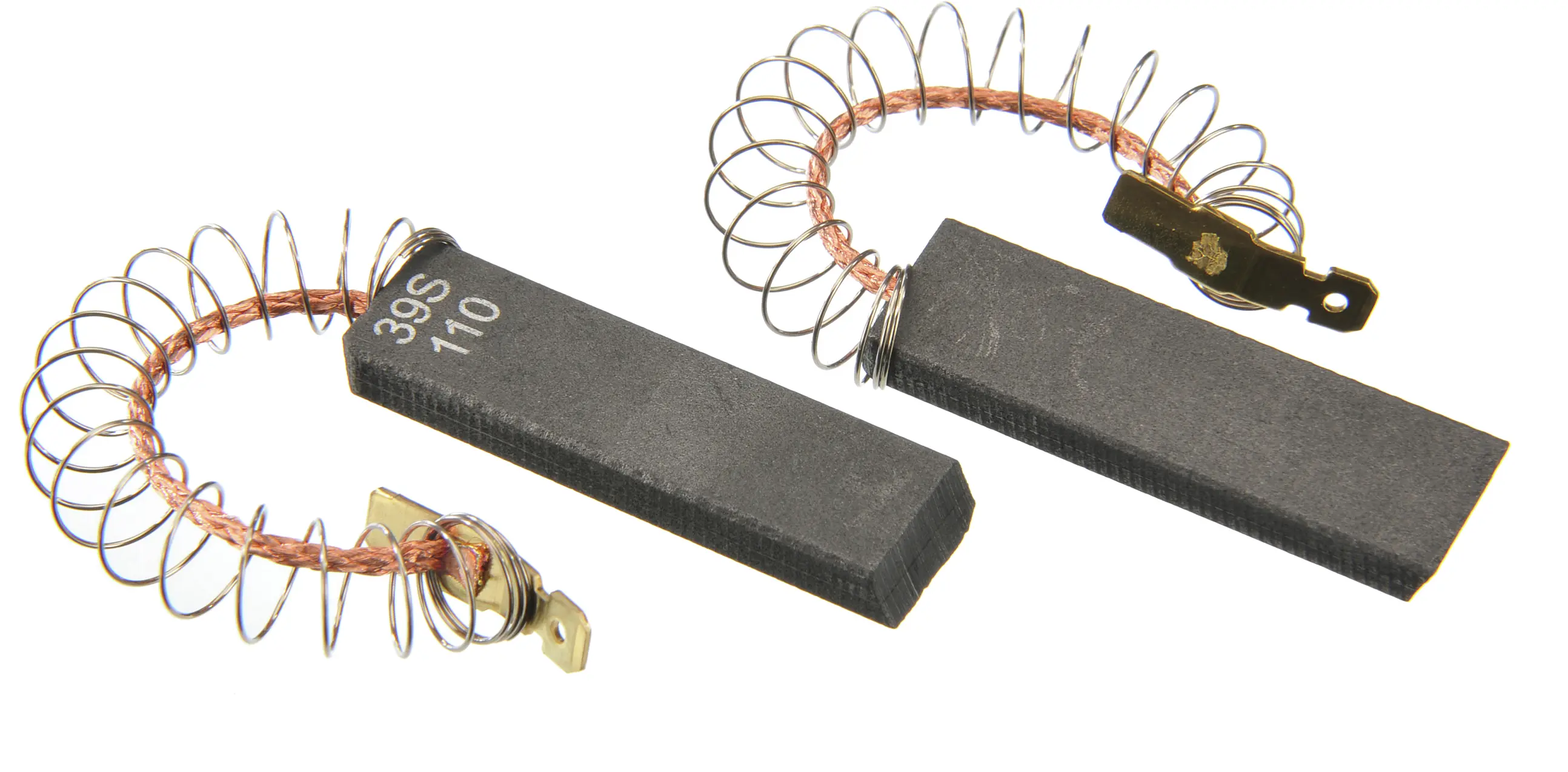 Jeu de deux balais de charbon pour moteur de lave-linge Bosch 00605694