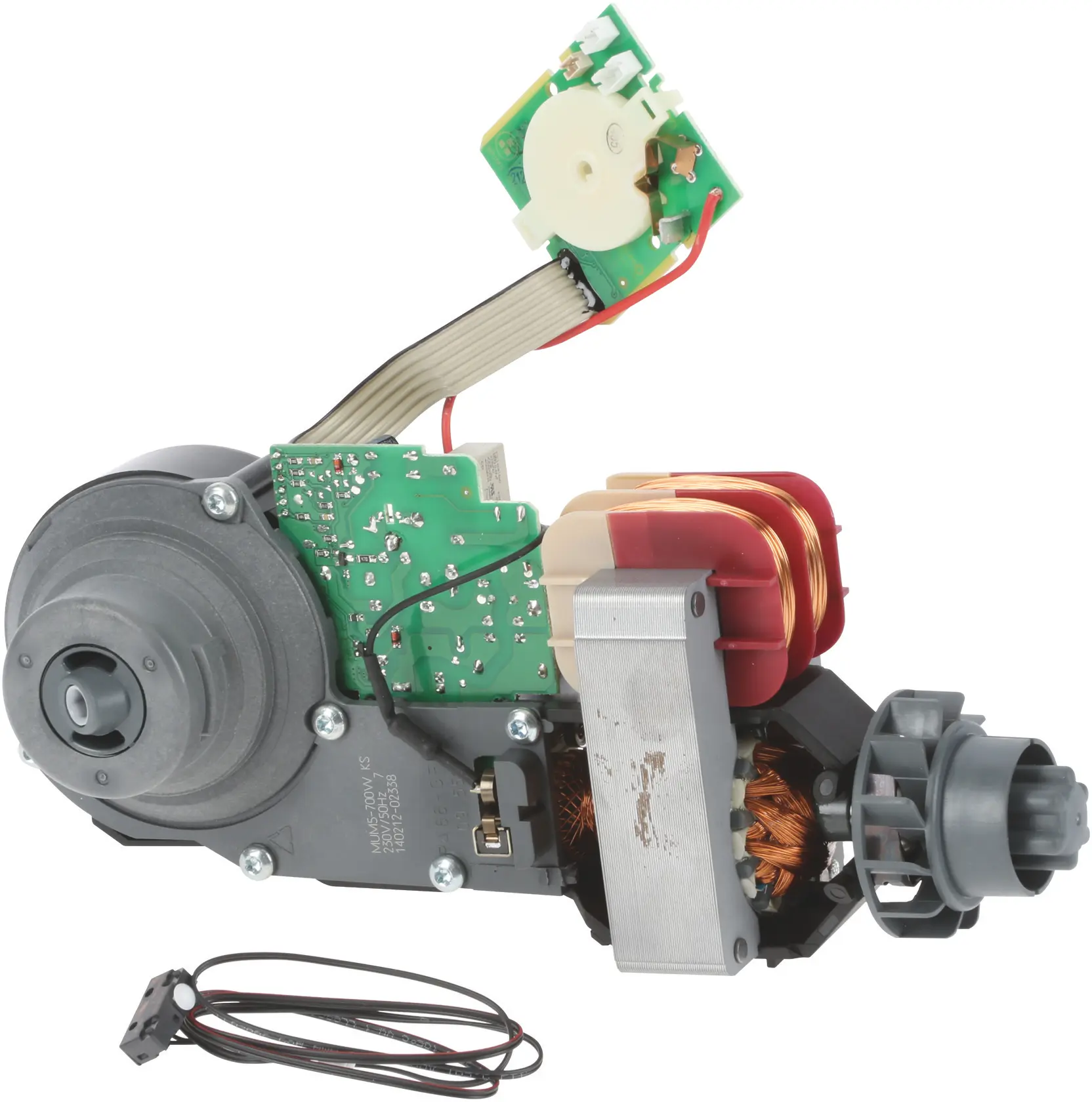Entraînement de 700 W pour robot de cuisine avec interrupteur de bol Bosch 00747771