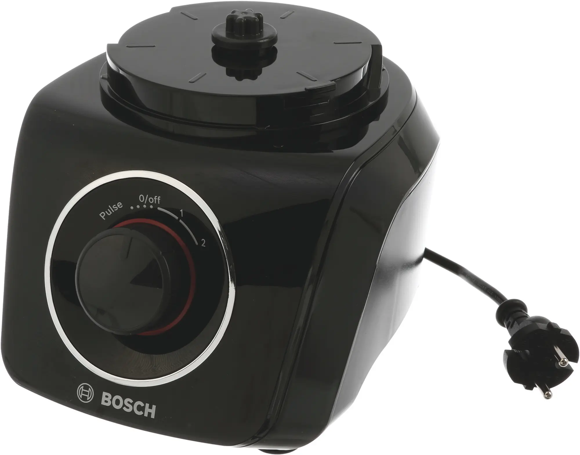 Socle de robot de cuisine avec moteur, roue dentée et bouton Bosch 11012906
