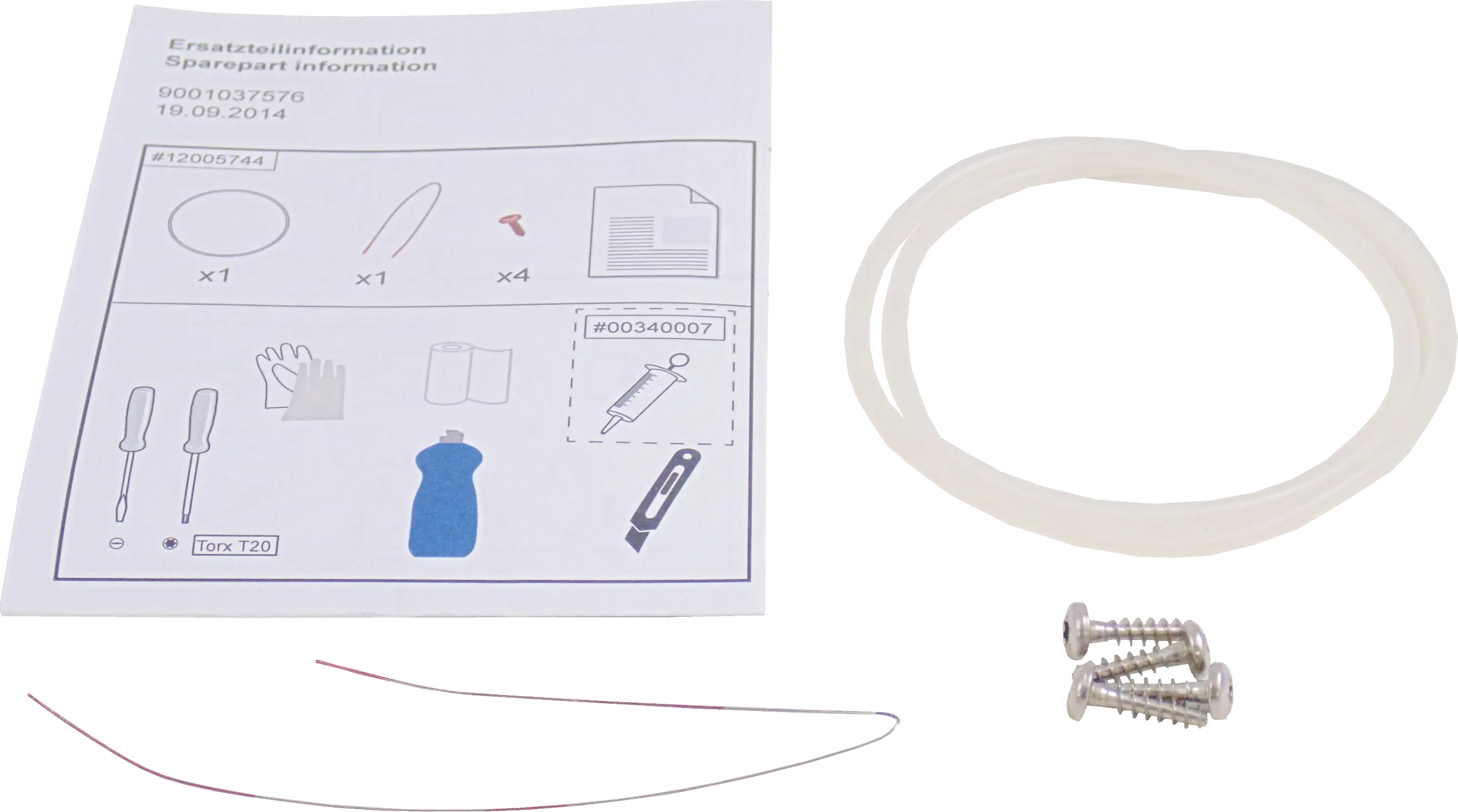 Kit réparation - joint du bol de pompe Bosch 12005744
