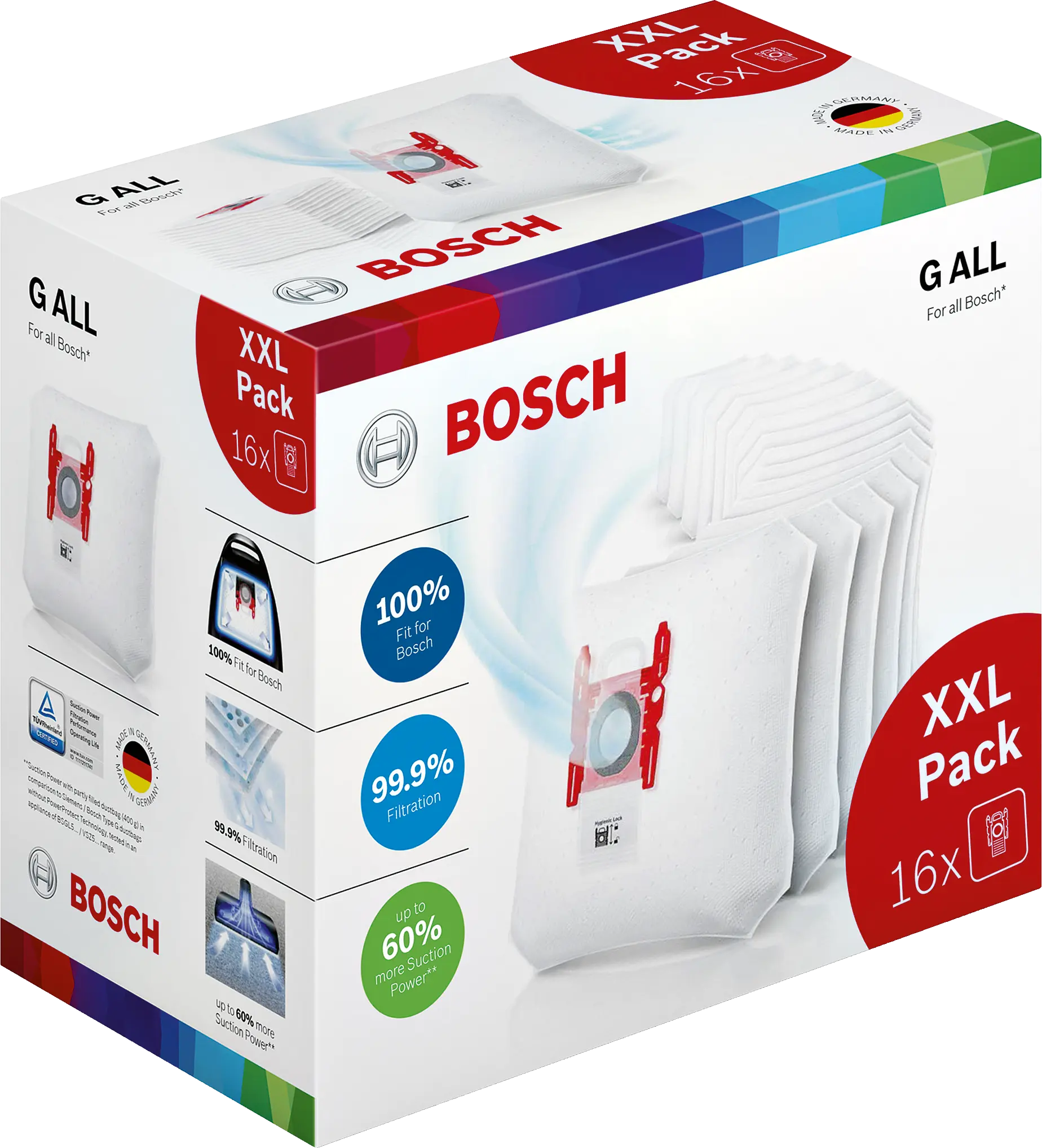 Sac pour aspirateur Bosch 17002095